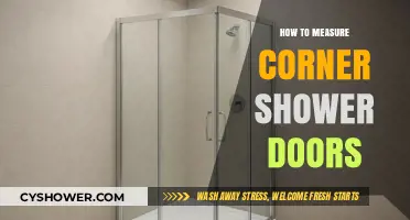 Accurate Measurement Guide for Corner Shower Doors Installation