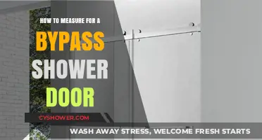 Accurate Measuring Guide for Installing Bypass Shower Doors