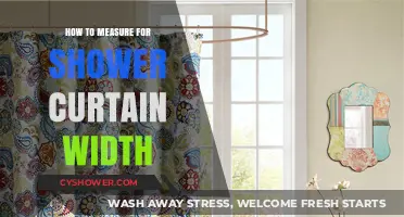 Perfect Fit: Measuring Shower Curtain Width for Your Bathroom
