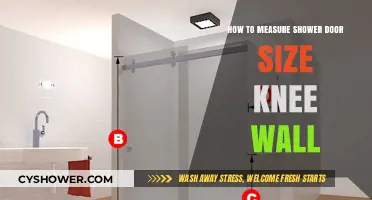 Measuring Shower Door Size for Knee Wall Installations: A Step-by-Step Guide