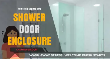 Accurate Measurement Guide for Tub Shower Door Enclosures