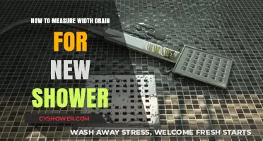 Measuring Your Shower Drain Width: A Step-by-Step Guide for New Showers