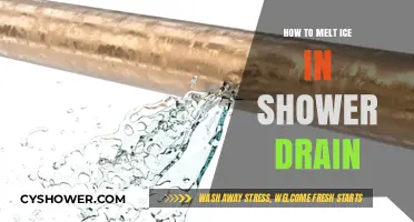 Quick Fixes: Melting Ice in Your Shower Drain Safely and Easily