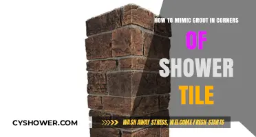 Mimicking Grout in Shower Tile Corners: A DIY Guide