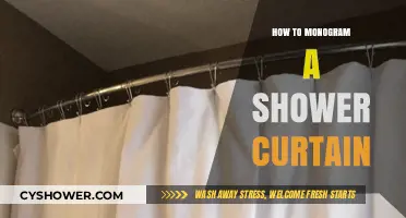 Personalize Your Bathroom: Easy Steps to Monogram a Shower Curtain