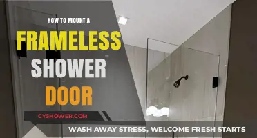 Easy Steps to Mounting a Frameless Shower Door Like a Pro