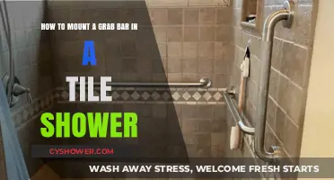 Securely Mounting Grab Bars in Tile Showers: A Step-by-Step Guide