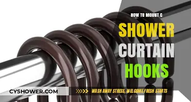 Easy DIY Guide: Mounting C-Shower Curtain Hooks Effortlessly