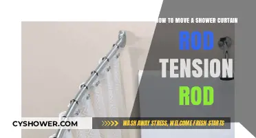 Easy Steps to Adjust or Relocate Your Shower Curtain Tension Rod