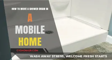 Relocating Your Mobile Home Shower Drain: A Step-by-Step Guide
