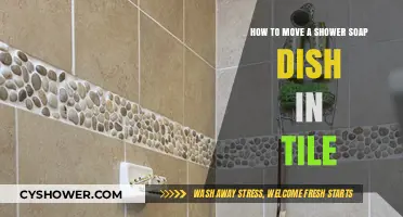 Easy Steps to Relocate Your Shower Soap Dish in Tile