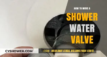 Easy Guide to Relocating Your Shower Water Valve: DIY Tips