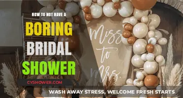 Spice Up Your Bridal Shower: Fun Ideas to Avoid Boredom