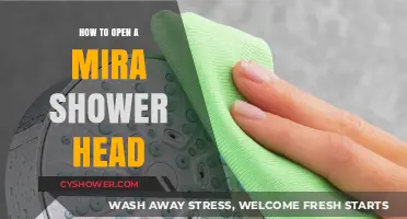 Easy Steps to Open and Clean Your Mira Shower Head