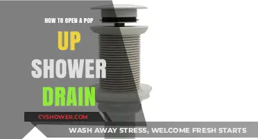 Quick Guide: Opening a Pop-Up Shower Drain Easily and Efficiently