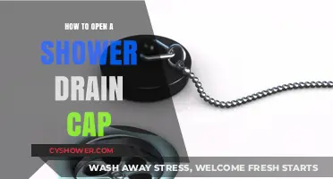 Easy Steps to Remove and Open Your Shower Drain Cap