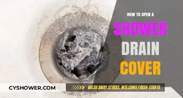 Easy Steps to Remove and Open Your Shower Drain Cover