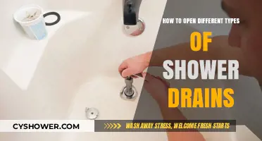 Mastering Shower Drain Removal: A Guide to Opening Various Types