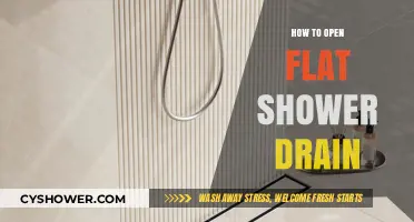Easy Steps to Open and Clean Your Flat Shower Drain