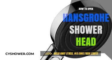 Easy Steps to Open Your Hansgrohe Shower Head for Cleaning