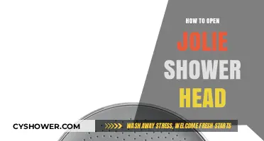 Easy Steps to Open Your Jolie Shower Head for Cleaning or Repair