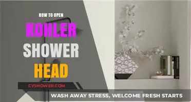 Easy Steps to Open and Clean Your Kohler Shower Head
