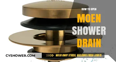 Easy Steps to Open Your Moen Shower Drain Quickly and Safely