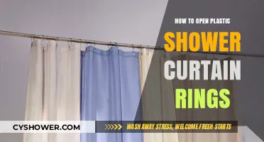 Easy Steps to Open Plastic Shower Curtain Rings Effortlessly