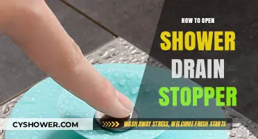 Easy Steps to Open Your Shower Drain Stopper Quickly