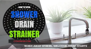 Easy Steps to Open and Clean Your Shower Drain Strainer