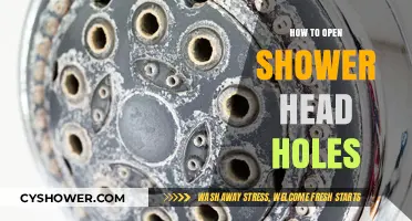Effective Techniques to Unclog and Open Shower Head Holes Easily