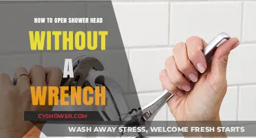 Easy DIY Guide: Opening Your Shower Head Without a Wrench