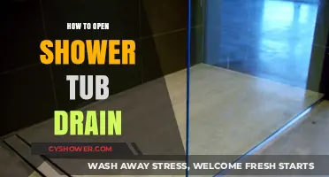 Quick Guide to Opening Your Shower Tub Drain Easily