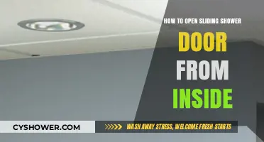 Emergency Exit: Quick Steps to Open a Sliding Shower Door from Inside