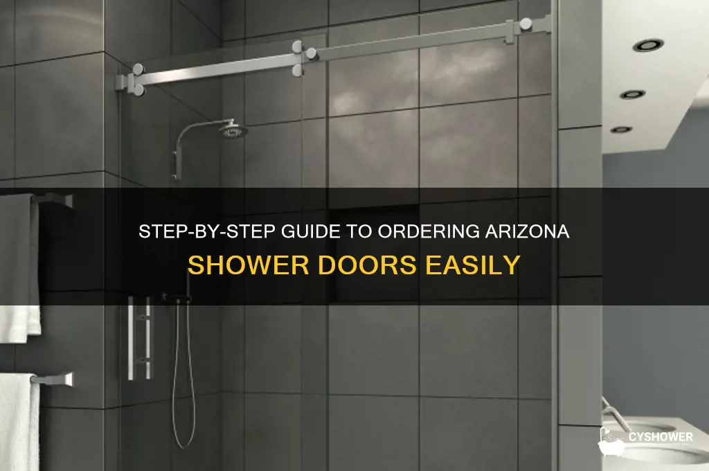 how to order arizona shower doors