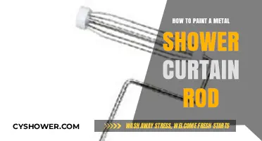Revamp Your Bathroom: Easy Steps to Paint Metal Shower Curtain Rods