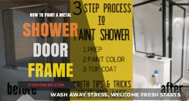 Revamp Your Bathroom: Easy Steps to Paint Metal Shower Door Frames