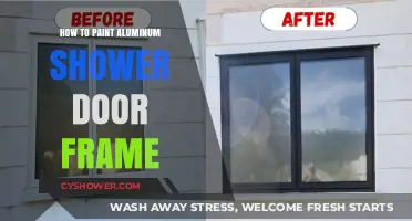 Revamp Your Bathroom: Easy Steps to Paint Aluminum Shower Door Frames