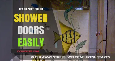 Easy Fish Painting Techniques for Stunning Shower Door Designs
