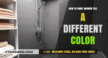 Revamp Your Shower: Easy Steps to Paint Tile a New Color