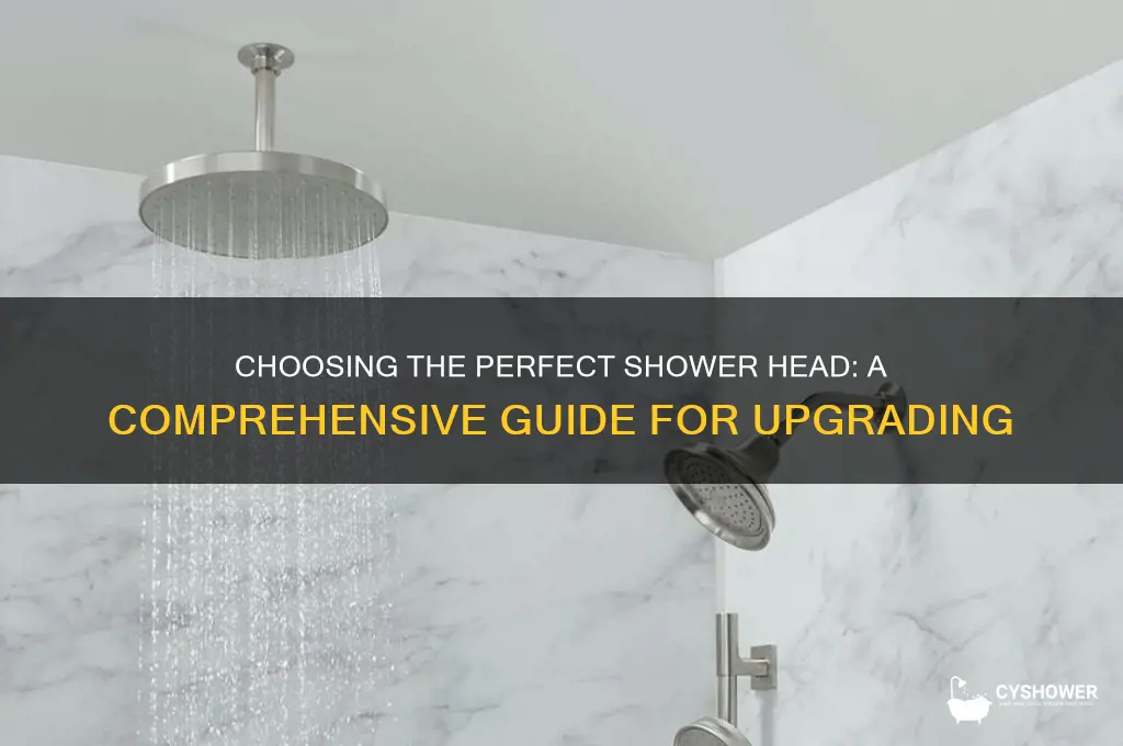 how to pick a new shower head