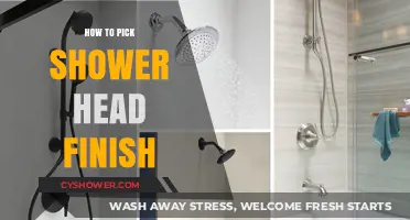 Choosing the Perfect Shower Head Finish: A Complete Guide