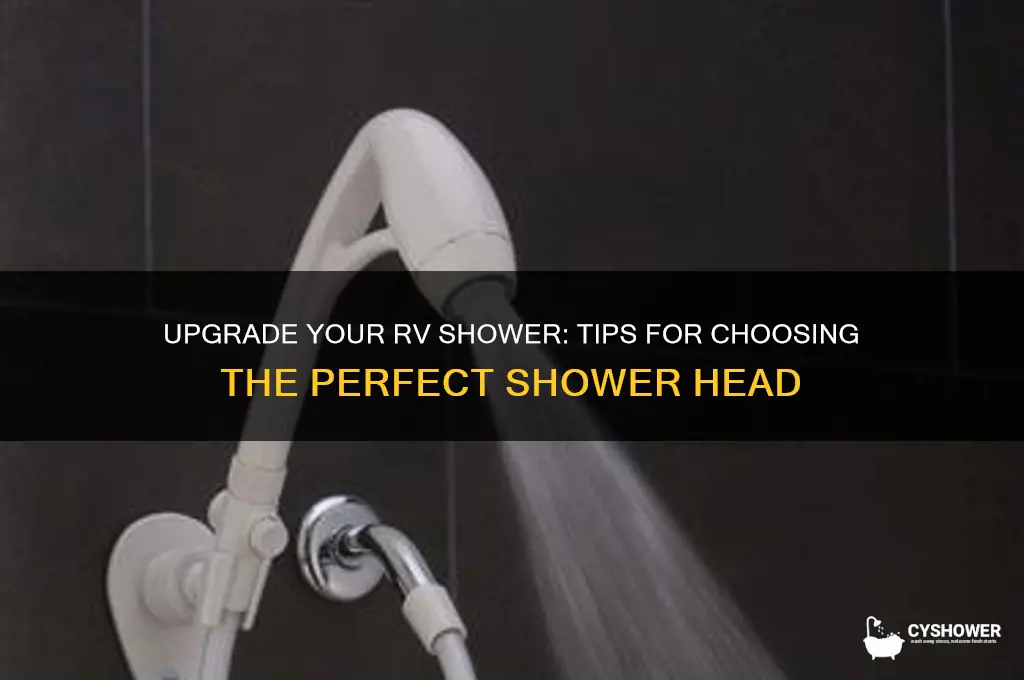 how to pick the best rv shower head