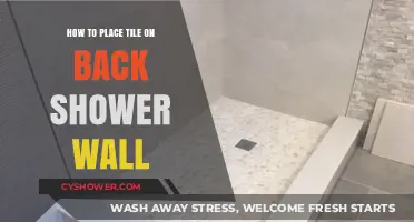 Mastering Shower Tile Installation: A Step-by-Step Guide for Back Walls