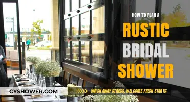 Rustic Charm: Planning the Perfect Bridal Shower Celebration