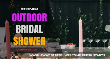 Planning the Perfect Outdoor Bridal Shower: Tips and Ideas