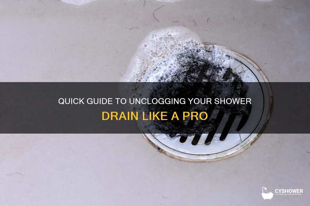 how to plunge a shower drain