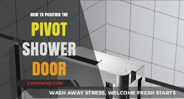 Mastering Pivot Shower Door Installation: Perfect Positioning Tips & Tricks