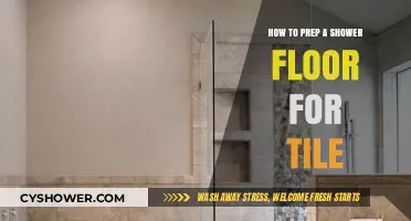 Prepping Your Shower Floor for Tile: A Step-by-Step Guide
