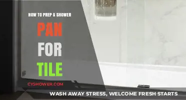 Prepping Your Shower Pan for Tile: A Step-by-Step Guide